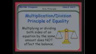 27  Solving Equations with Multiplication and Division [upl. by Lewej735]