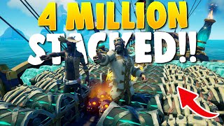 WE STACKED around 4 MILLION GOLD in LOOT [upl. by Uah]