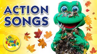 Autumn Leaves action song for kids For your Fall or Autumn Theme [upl. by Fenton]