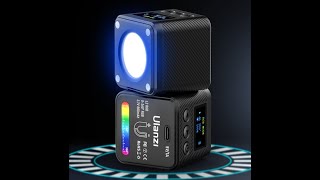 Ulanzi L2 RGB Mini COB Video Camera Light Dimmable 360° with Diffuser Photography for DSLR Camera [upl. by Samal439]