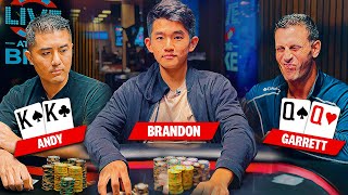 Young newcomer CONFUSES Andy and Garrett ♠ Live at the Bike [upl. by Kciderf]