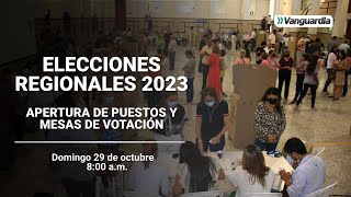 🔴 Elecciones 2023 Así comienza la jornada electoral de este 29 de octubre en Santander [upl. by Otsuaf38]