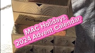 MAC Cosmetics 2024 Holidays Advent Calendar ‼️ Spoiler [upl. by Oidgime]