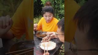 HAPPY FAMILY ASMR MUKBANG SPICY FOOD EATING SOUNDS 美食吃播 1112 [upl. by Faythe]