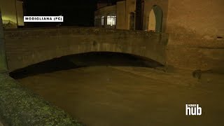 ALLUVIONE EmiliaRomagna il sindaco di Modigliana quotHo detto ai cittadini di salire ai piani altiquot [upl. by Mohl]