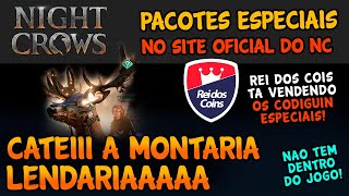 PACOTES ESPECIAIS NO SITE OFICIAL DO NIGHT CROWS CATEI A LENDARIA  MARCO VEIO NIGHT CROWS [upl. by Calabresi]