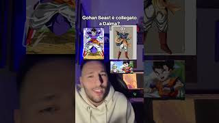 Gohan Beast è collegato a Dragon Ball DAIMA shorts [upl. by Anaitat]