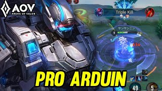 AOV  ARDUIN GAMEPLAY  PRO ARDUIN  ARENA OF VALOR LIÊNQUÂNMOBILE ROV COT [upl. by Heddie]