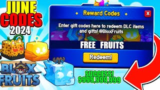 BLOX FRUITS WORKING CODES JUNE 2024 [upl. by Fayola]