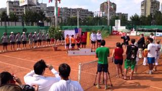 2013 Deaflympics Tennis Medal Ceremony [upl. by Nylhsa]