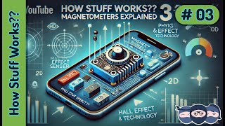 How magnetometer works  Working of magnetometer in a smartphone  MEMS inside magnetometer [upl. by Llenrod957]