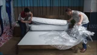 Compressed Pocket Spring Mattress [upl. by Girvin735]