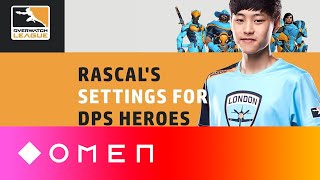 Improve Your Aim with Rascals Settings for DPS  OMEN [upl. by Laith]