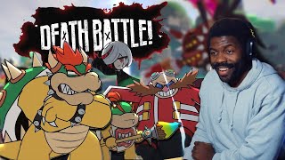 Bowser VS Eggman Mario VS Sonic DEATH BATTLE [upl. by Enilasor]