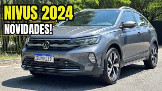 Volkswagen Nivus 2024 em detalhes  NOVIDADES e NOVO ACABAMENTO [upl. by Knowles]