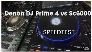 Prime 4 vs Sc6000  Speed Test [upl. by Ydnas441]