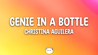 Christina Aguilera  Genie In A Bottle Lyrics [upl. by Einnalem576]