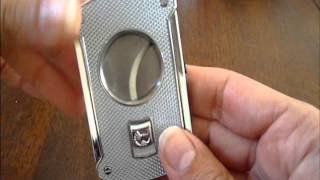 Colibri Slice Double Blade Cigar Cutter [upl. by Akenehs698]