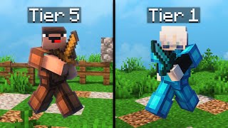 Fighting Every Tier In UHC PvP [upl. by Hurst]