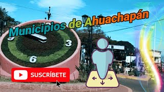 Municipios del departamento de Ahuachapan  El Salvador [upl. by Grosberg]