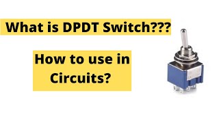 What is DPDT switch  Wiring Connection Details  VOLTAMPS [upl. by Halueb]