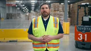 Inside the Supply Chain Pactiv Evergreens Warehouse Facility in Romeoville IL [upl. by Kcolttam520]