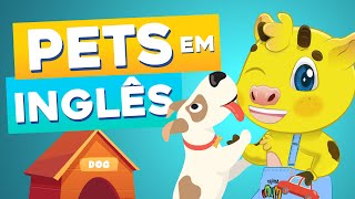 Animais em Inglês  Pets in English  Aula de Inglês Amigo Mumu [upl. by Llertnauq653]