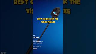 BEST Vision Pickaxe Combos ‼️🔥 blickykt fortnitecombos visionpickaxe [upl. by Hamirak]