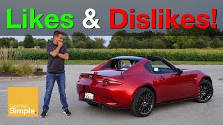 Everything I LIKE and DISLIKE about the Mazda MX5 Miata ND3 Club RF [upl. by Analos]