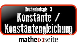 Konstante Geradengleichung waagerechte und senkrechte Gerade bestimmen Beispiel 3  A0205 [upl. by Alya483]