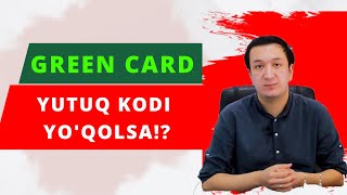 Green Card yutuq kodi yoqolib qolsa nima qilish kerak Green Card kodini tiklash [upl. by Mannes832]