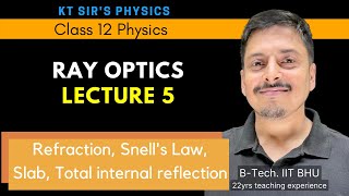 KT Sir Physics Topic Ray Optics lec 5 [upl. by Ennayr]