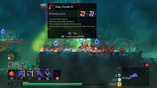 Dead Cells 5BC Hell mode Undying Shores untouched perfect run turret and trap [upl. by Katusha]