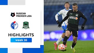 Highlights Fakel vs FC Krasnodar 33  RPL 202223 [upl. by Aihpos]