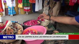 DÍA DE LEMPIRA ELEVA LAS VENTAS EN LOS MERCADOS [upl. by Thorndike]