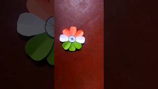 Tricolour paper flower shorts 🇳🇪 youtubeshorts [upl. by Eihcir]