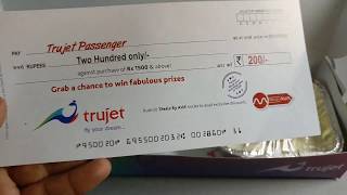 Trujet flight meal [upl. by Aniweta]