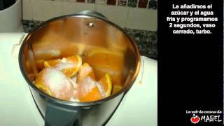 Naranjada con Thermomix  La web de cocina de Mabel [upl. by Bedad287]