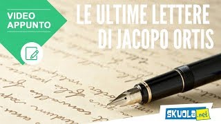 Foscolo Le ultime lettere di Jacopo Ortis [upl. by Nonek992]