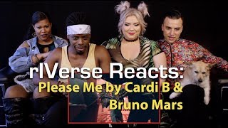 rIVerse Reacts Please Me by Cardi B amp Bruno Mars  MV Reaction [upl. by Annaihr]