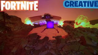 fortnite creative  how to make the abductor crash site [upl. by Bradway67]