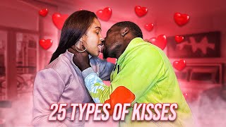 25 TYPES OF KISSES SPICY 🥵 [upl. by Roberta143]