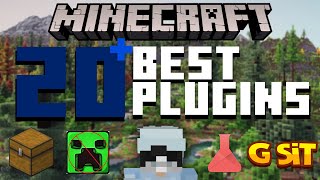 The BEST Plugins For Your Minecraft Survival Server 121 [upl. by Otrebogir]