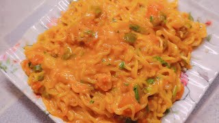 Cheese Maggi Masala Recipe  Maggi Recipe Arjukitchen [upl. by Obbard]