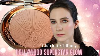 NEW CHARLOTTE TILBURY HOLIDAY 2020 HIGHLIGHTER Hollywood Superstar Glow Highlighter [upl. by Ijuy]