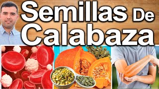 5 SEMILLAS DE CALABAZA EN AYUNAS  Para Que Sirve Y Beneficios Para Tu Salud [upl. by Anelahs]