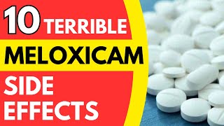 10 TERRIBLE MELOXICAM SIDE EFFECTS 😱💥 [upl. by Htnnek]