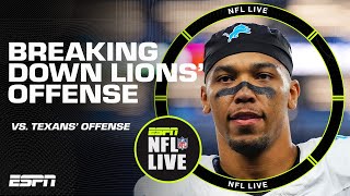 Breaking down the NFCs best offense Detroit Lions 🦁🔮  NFL Live [upl. by Etterb277]