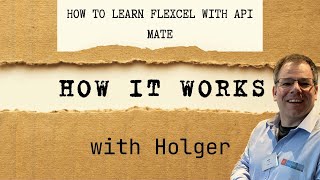 How to learn FlexCel with API Mate [upl. by Afirahs]