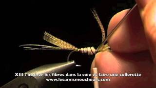 Montage dune mouche de mai  La Mayfly CDC [upl. by Aniakudo]